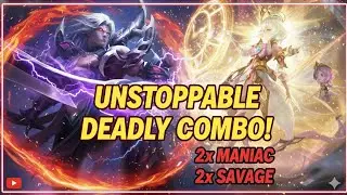 NEW SEASON !! MARTIS X ANGELA COMBO AGGRESIVE GAMEPLAY 2x MANIAC, SAVAGE.