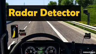 ETS2 Mods v1.53 | Radar Detector + Language Pack | ETS2 Mods