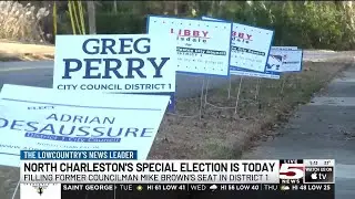 VIDEO: North Charleston City Council District 1 special election to fill vacant seat