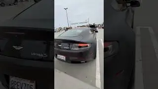 Sound Up! Blacked Out Aston Martin Vantage S #cars #astonmartinvantage #astonmartin #sportscar #v8