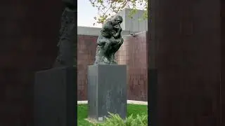 Thinking Man Statue at the Norton Simon Museum