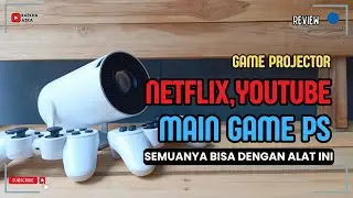 Game Projector HY 300 + Games | All in One Entertainment