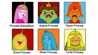 All Adventure Time Princesses Explained in 7 Minutes