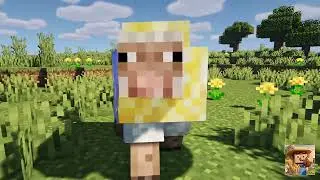 Minecraft RTX Sheep Color Change #minecraft #shorts #cartoon
