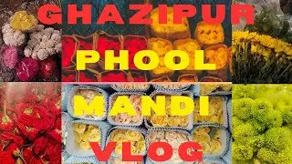 Ghazipur Flower Market Vlog