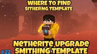 I Find Smithing Template || Minecraft Survival Episode [22] Shadow Byte Playz]