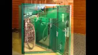 double ended bike locker by Asgard