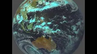 Earth from Himawari 8 June 2019