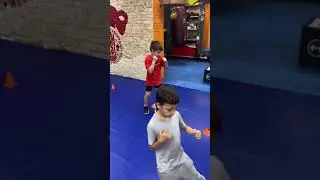 Footwork boxing drills algorithm. Children boxing drills footwork