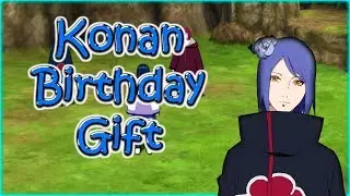Yahiko gives a gift on Konan Birthday - Naruto Shippuden Ultimate Ninja Storm Revolution Game