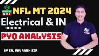 NFL MT 2024 | Previous Year Question Paper |  Electrical & Instrumentation Engineering |