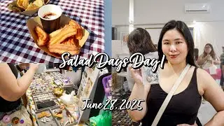 Work Diary: Salad Days by Joolz Day 1  #LifewithRia | Diyosa Life #davaovlog #threeyardsdvo