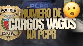 MUITOS CARGOS VAGOS A SEREM PREENCHIDOS CONCURSO POLÍCIA CIVIL PARANÁ | EDITAL PCPR 2026