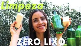 MINHA Rotina de LIMPEZA ZERO LIXO | Vegana e Ecológica | Pensando o lixo Ep. 6