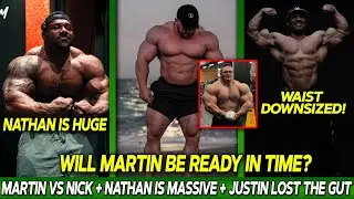 Martin Fitzwater 12 Weeks Out VS Nick Walker + Justin Rodriguez Lost His Gut?? + Nathan De Asha HUGE