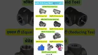 Various types of industrial fittings  #nutechoverseas
