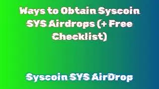 Grab Syscoin SYS Airdrop for Free |  Discover Syscoin SYS Airdrop Exchange Options