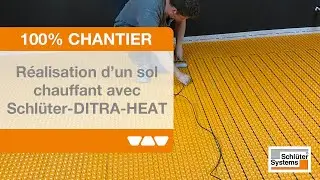 R&eacute;aliser un sol chauffant avec Schl&uuml;ter-DITRA-HEAT