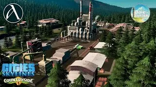 Relier la vall&eacute;e &agrave; la ville et y produire du bois - Cities: Skylines 1