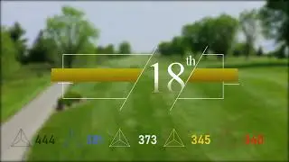 Whitevale Golf Club 18th hole Drone footage 4k