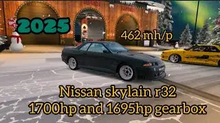 Nissan Skyline R32 🔥 1700HP and 1695hp Gearbox Test | Car Parking Multiplayer v4.9.6