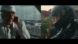 Cardo's Q2 unit in action in the Ducati Streetfighter intro of Wall Street: Money Never Sleeps