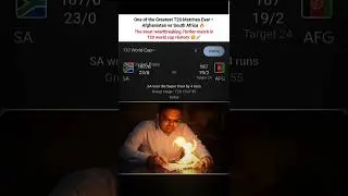 Insane Thriller with a Painful Ending 😢💔 #cricketshorts #savsafg #shorts