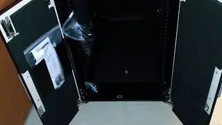 NetShelter CX 18U Secure Soundproof Server Room in a Box Enclosure (part 1)