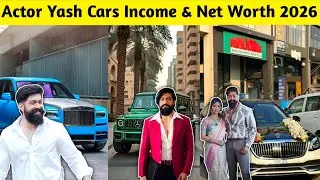Actor Yash Car Collection | Income & Net Worth 2026 | Toxic Trailer 