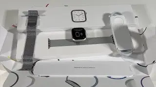 Apple Watch S7 Unboxing: Starlight! (Aluminum 41mm)