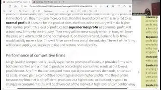 Economics IGCSE(Market Structure, Competitive Market and Monopoly)