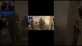 Military arrives in Portland Oregon as Protest erupts #Protest #protestviolence #homelandsecurity