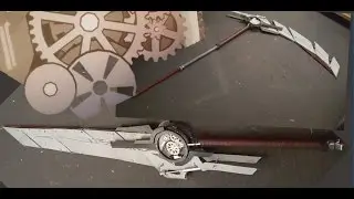 RWBY cosplay- Transforming Qrow Weapon (sword/scythe/ shotgun) tutorial