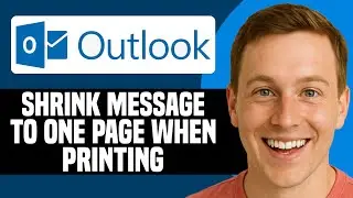 How To Shrink Email Message To Fit One Page When Printing In Outlook | Outlook Tips And Tricks 2026