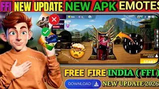 FFI New Update | FFI BR New Emotes | FFI BR Game New Update | New Updates 2026 FFI APK @GameDevRaj  
