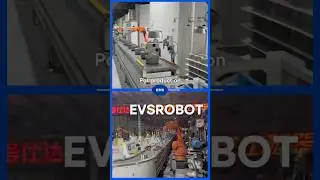 Smart Factory in Action: Fully Robotic Pot Production Line#evsrobot #industrialrobots #factory