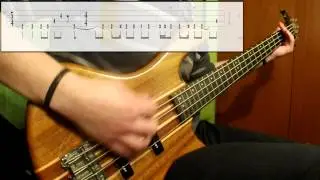 Spock's Beard - On The Edge (Bass Cover) (Play Along Tabs In Video)