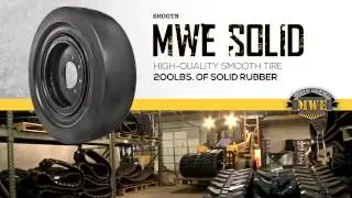 Solid Rubber Tires for your Skid Steer