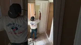 Interior Door Spray Painting by Professionals