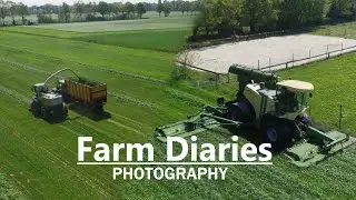 Mowing and Harvesting Grass! - Krone Big M 500 (ONLY ONE IN THE NETHERLANDS!) - Claas Jaguar 900