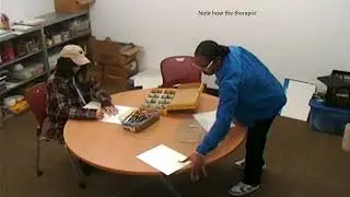 Art Therapy Practice Session Skills Video