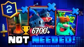 🏆6700+ How to BEAT HOGGIES With NO WIN CON!⎰S38: Final Ladder Push #2 | Clash Royale