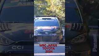WRC RALLY JAPAN 2024 FORUM8  #automobile #toyotarally #rally #wrc #motorsport