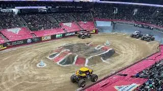 Monster Jam live Kansas City T-Mobile Center Racing Jan. 2025