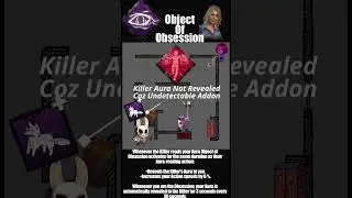 Perk Explainers Object of Obsession! #dbd #shorts #gaming #info