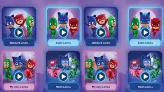 PJ Masks Moonlight Heroes: Moon Levels Gameplay
