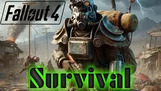 FALLOUT 4 | HARDCORE SURVIVAL | PC WIDESCREEN LIVESTREAM