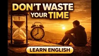 Don&rsquo;t Waste Your Time | Motivation | Learn English (A2&ndash;B1)
