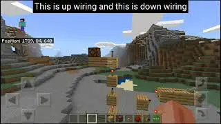 #How to make upwiring and downwiring of redstone (Minecraft)