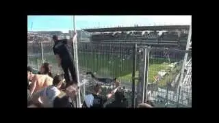 La Paillade est premier!! nous on s'en bat la raie!! on est venu chanter!! allez Paillade allez!!!